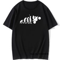 Funny Motorcycle T Shirt Retro Motorbike Ape To Evolution T Shirt Birthday Gifts Dad Father Men Husband Friend Cotton T-Shirt