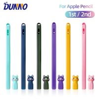 Pencil Case For Apple Pencil 1st 2nd Generation Cute Cat Tablet Stylus Pen Soft Silcone Funda Cover Accessories