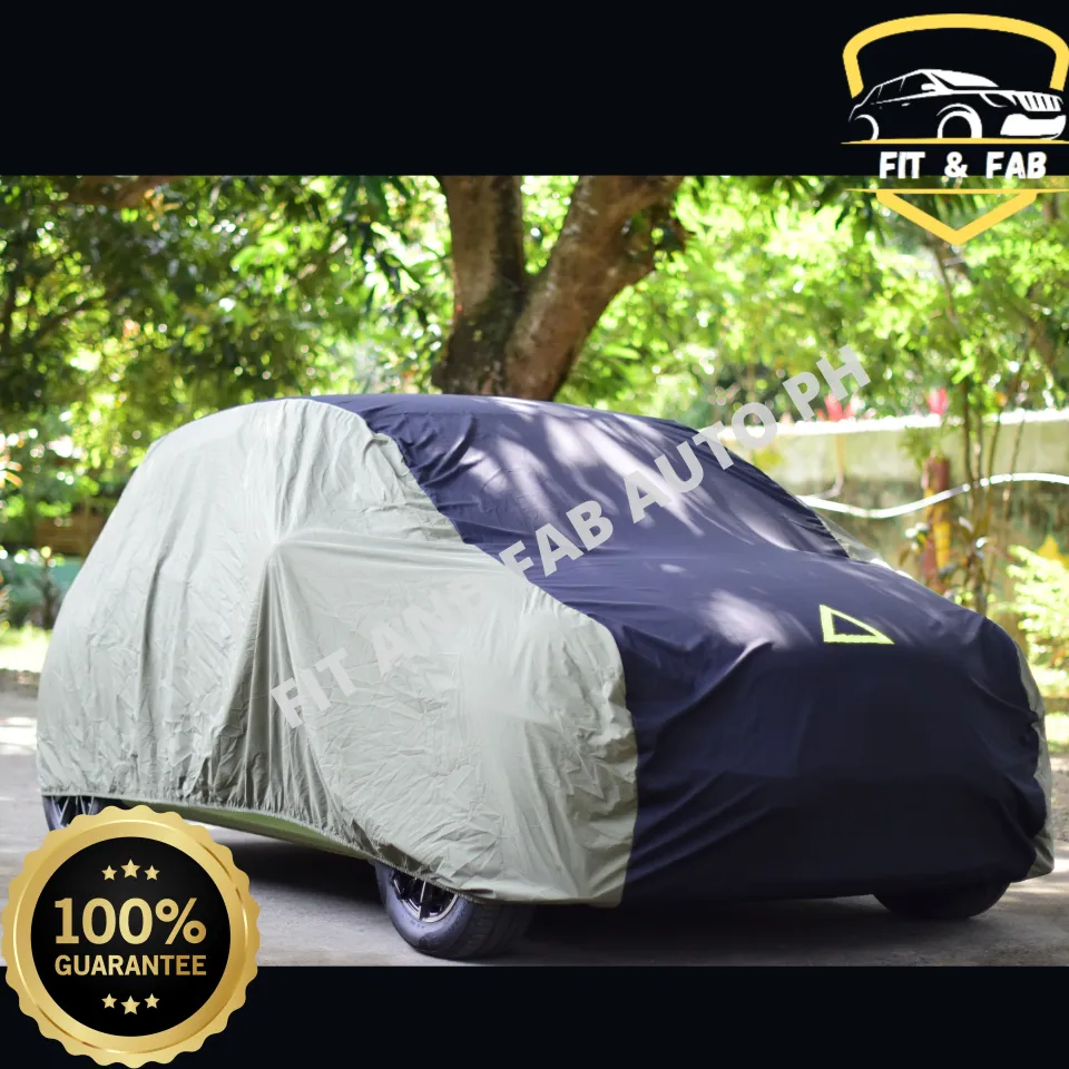 MAZDA 2 HATCHBACK HIGH QUALITY CAR COVER (WATER REPELLANT,SCRATCH, AND DUST  PROOF) PLUS FREE MOTOR COVER