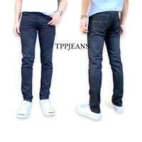 TPPJEANS Classic Slim-FIT Dark Denim กางเกงยีนส์ชายสีดำยีนส์ ทรงสลิมฟิต เป้าซิป ยีนยืด สวมใส่สบาย มีไซส์ใหญ่ Size 28-42 รับชำระปลายทาง