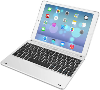 iPad 9.7-inch (iPad 6, 2018 / iPad 5, 2017) Keyboard, Arteck Ultra-Thin Bluetooth Keyboard with Folio Full Protection Case for Apple iPad 9.7 iPad 6, 5 and iPad Air 1 with 130 Degree Swivel Rotating