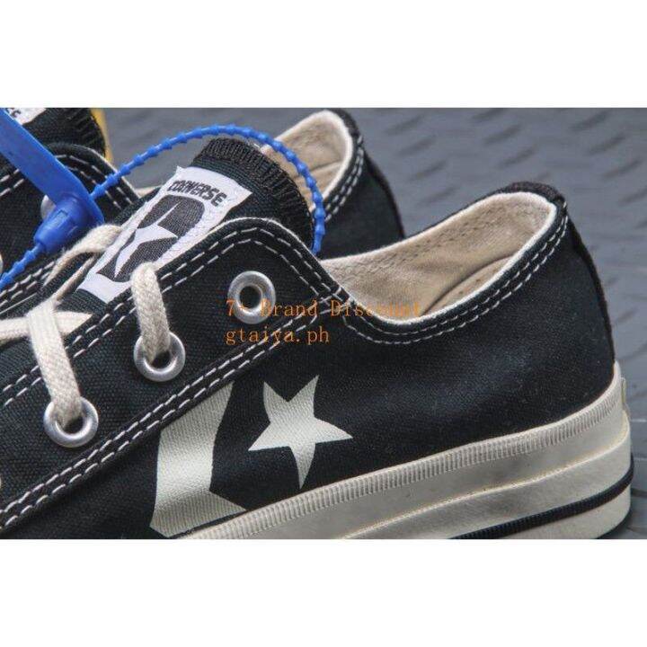 2024-original-conplayer-ox-fashion-canvas-shoes-1970s-chuck-all-chevr-one-star-cx-pro-black-men-plimsolls