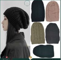 【YD】 Warm Color Skullcap Snow Cap Knitted Hat Beanie