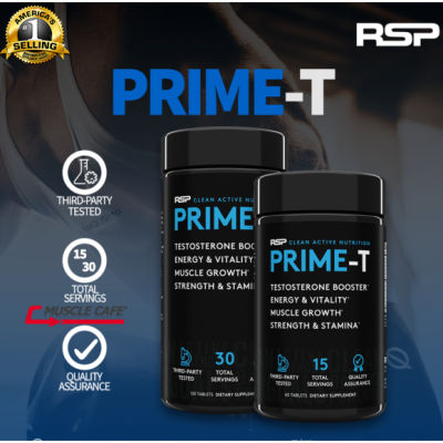RSP Prime-T Testosterone Booster (มี2ขนาด)