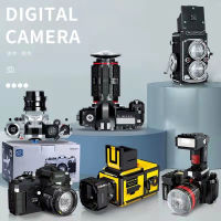 กล้องดิจิตอล Zego เลโก้ประกอบเม็ดเล็กกล้อง SLR ใช้ได้กับกล้องของเล่นเด็กผู้ชายรับประกันหนึ่งปี