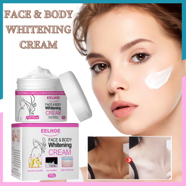 Collagen Milk Quick Lightening Face and Body Whitening Cream: Perfect ...