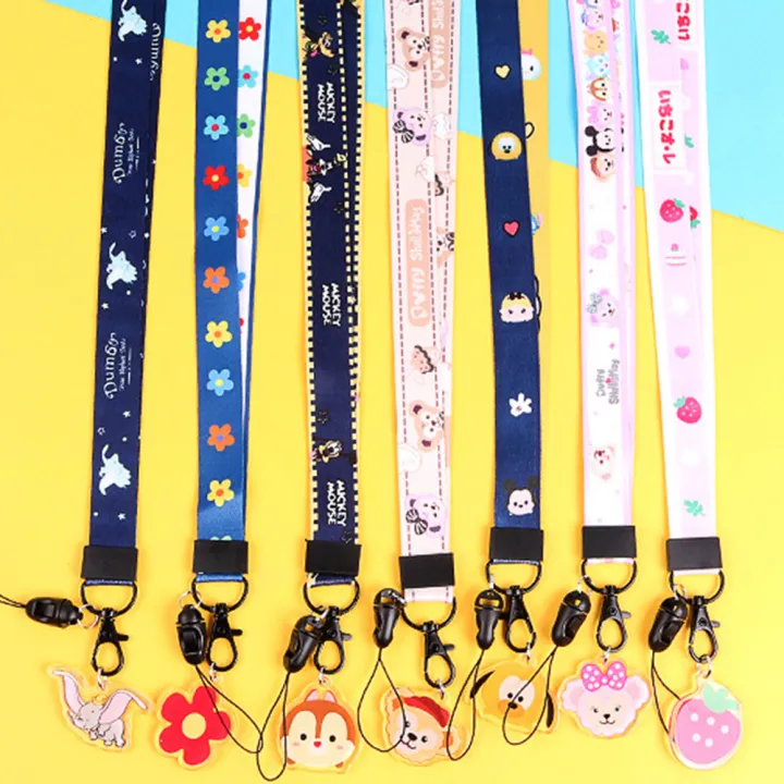 【akula store】Cartoon Mobile Phone Lanyard Crossbody Lanyard Pendant ...