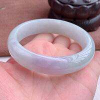 Invia Certificato กำไลข้อมือพม่าแท้สำหรับสตรีเครื่องประดับรักษามรกตอัญมณี Braccialetti Di Gideite Braccialetti Di Giada Certificati Myanmar