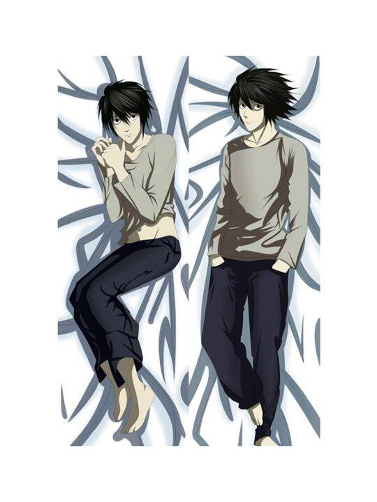 ปลอกหมอนเท่านั้น-ขนาดเต็มรูปแบบอะนิเมะร้อนเดธโน้ตคเตอร์ตัวละคร-l-lawliet-ปลอกหมอนร่างกายปลอกหมอน-desu-noto