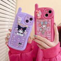 Kawaii Kuromi Anime Figure Iphone14Pro All Inclusive Ip11/12Pro/13 Anti-Fall Anti-Seismic