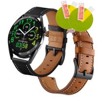 Skórzany pasek do zegarków do zegarka HW28 pasek na rękę do zegarka HW3 Pro SmartWatch