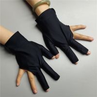 【LZ】☄✕  Billiard Glove Left Right Hand SPR GL Medium Large M/L Pool Carom 3 Fingers BLACK COLOUR Pro Snooker   Billiard Accessories