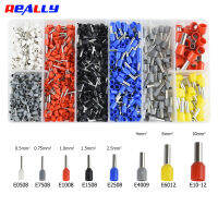 1200PCS Ferrules ลวด,ฉนวน CRIMP PIN Terminal Kit สำหรับโครงการไฟฟ้า,AWG 24-7, 8 ขนาด,Ferrule CRIMPING Kit-Shief