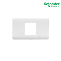 Schneider Electric ฝาครอบ พร้อมตะแกรงเหล็ก 1.5 ช่อง สีขาว รุ่น ZENcelo รหัส A8401MH_WE - ชไนเดอร์ สั่งซื้อได้ที่ร้าน  PlugOn