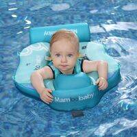 Mambobaby Non-Inflatable Baby Chest Floats เอวแหวนว่ายน้ำเทรนเนอร์ว่ายน้ำ Lying Swim Float Ring Floater สำหรับ Pool Floaters ของเล่น