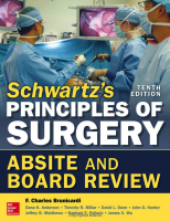 Schwartzs Principles of Surgery ABSITE and Board Review, 10 ed - ISBN : 9781259251245 - Meditext