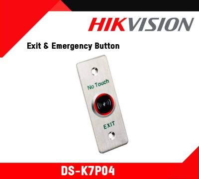 No Touch แบบไร้สัมผัส สวิทซ์ สำหรับ เปิด - ปิด ประตู Access Control สวิทช์แบบไร้สัมผัส HIK Exit Switch สินค้าพร้อมส่ง ประกัน 1 ปี ออกใบกำกับภาษีได้ Sku0376