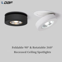 [DBF]Angle Adjustable LED Ceiling Recessed Downlight 360 Degree Rotatable 3W 5W 7W 10W Ceilin Light 3000K4000K6000K 220V