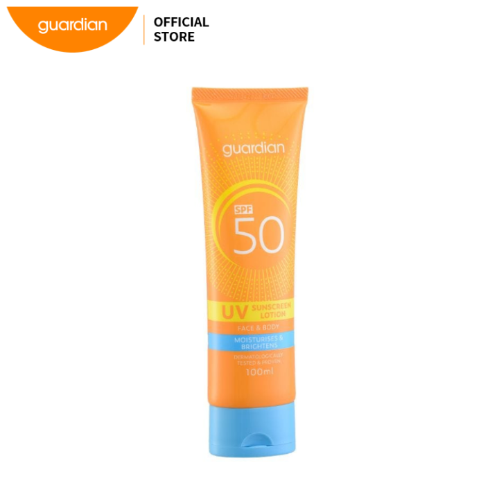 Guardian Face and Body Uv Sunscreen Lotion Spf50 100ml Lazada