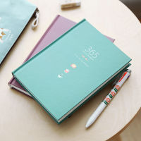 365 days personal diary planner hardcover notebook diary office weekly schedule cute korean stationery libretas y cuadernos