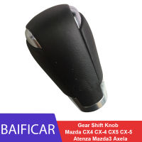 Baificar ยี่ห้อใหม่อัตโนมัติเกียร์ SHIFT KNOB LEVER Shifter สำหรับ MAZDA CX4 CX-4 CX5 CX-5 Atenza MAZDA 3 Axela