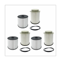 3 Set Fits for 2019-2021 Ram 2500 3500 4500 6.7L Diesel Fuel Filter Part 68436631AA 68157291AA