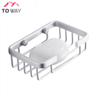 TOWAY-ที่วางสบู่ ที่วางสบู่ติดผนัง อลูมิเนียม ติดแน่น ทนทาน รับน้ำหนักได้เยอะ รุ่น SH-63