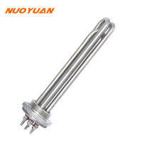 DN32 1 14 "Tubular Heating Element 220V380V เครื่องทำน้ำอุ่นไฟฟ้า Immersion Type ตัวต้านทานความร้อน3kw4.5kw6kw9kw