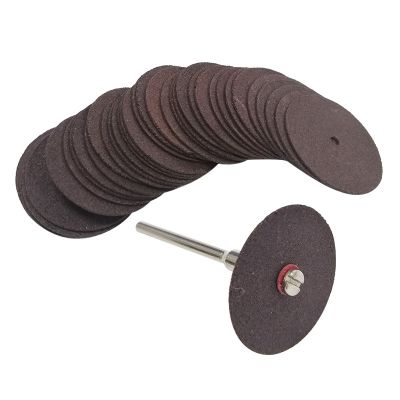 36pcs 24mm Fiberglass Reinforced Mini Drill Cutting Disc Cut Off Wheel Dremel Accessories Abrasive Tools for Rotary Tool