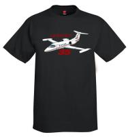 2019 New Short Sleeve Men Fashion Men T Shirts Round Neck Learjet 35 Airplane T-Shirt - Personalized With Your Tee Shirts XS-4XL-5XL-6XL