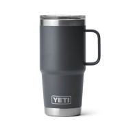 YETI แก้วเก็บความเย็น รุ่น RAMBLER 20 OZ TRAVEL MUG CHARCOAL