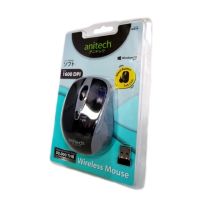 Anitech เม้าส์ไร้สาย รุ่น W-214 (ไร้เสียง) Wireless Mouse W-214