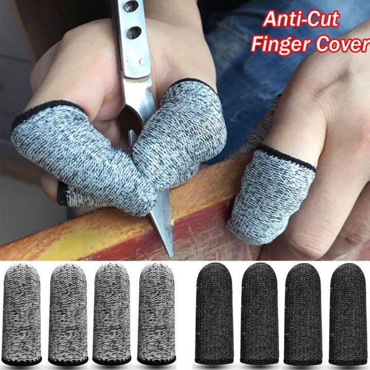 【COD&Ready Stock】5Pcs Durable AntiCut Finger Cover Finger Protector Sleeve Cover Finger Peel