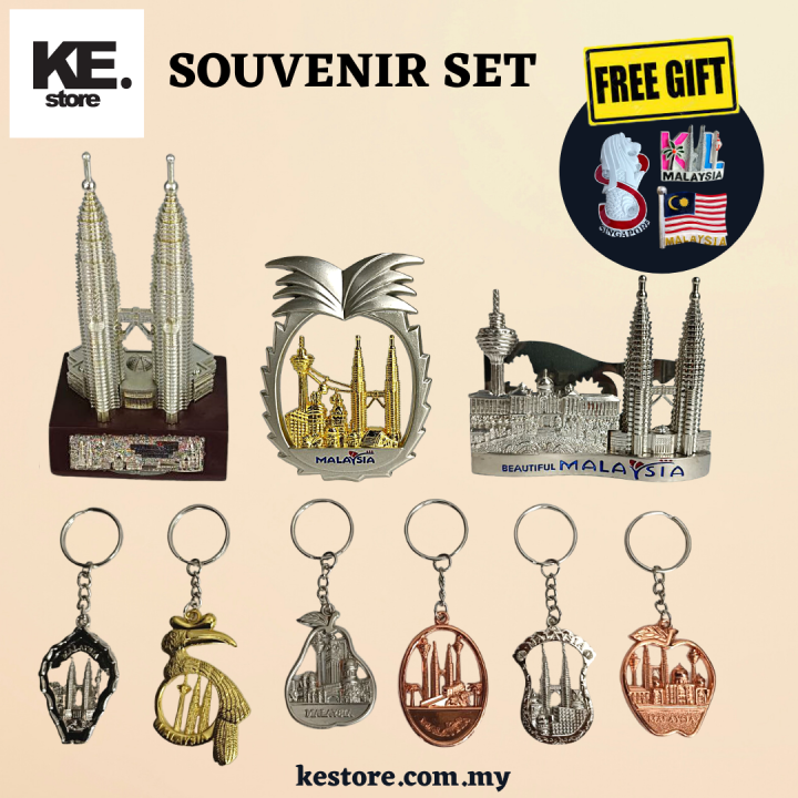 Malaysia Souvenir Gift Set/ Twin Tower/Fridge KE805