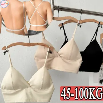 Sexy U Backless Bra For Women Underwear Comfortable Ice Silk
