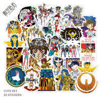 ?พร้อมส่ง?สติ๊กเกอร์ Sticker 50 ชิ้น เซ็นต์เซย์ย่า (聖鬥士星矢) anime Japan อนิเมะ การ์ตูน