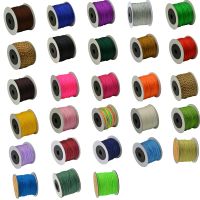 【YD】 28 Colors New 0.8mm 100M/Roll Cord Polyester Thread Chinese Knot Macrame Rattail Braided Beading String