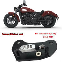 ScoutSixty Helmet Lock Password Mount Hook Black Side Anti-theft Security Fits For Indian Scout Sixty 2015 2016 2017 2018 2019