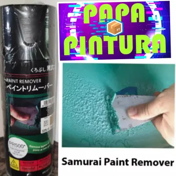 Samurai Paint Remover PR500 Sticker Remover STR600 Aerosol Motor