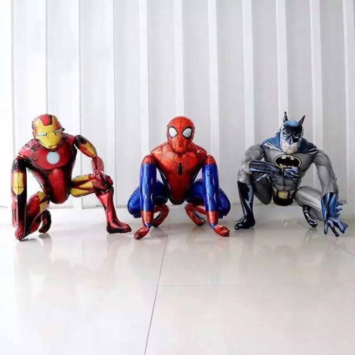 3x-superhero-spiderman-foil-balloon-marvel-3d-balloon-iron-man-batman-foil-balloon-birthday-avengers-party-decoration-balloon