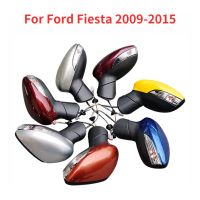 ชุดประกอบกระจกมองหลังกระจกมองข้างตัวปรับกระจกมองหลังพับไฟฟ้าสำหรับ Ford Fiesta 2009-2015