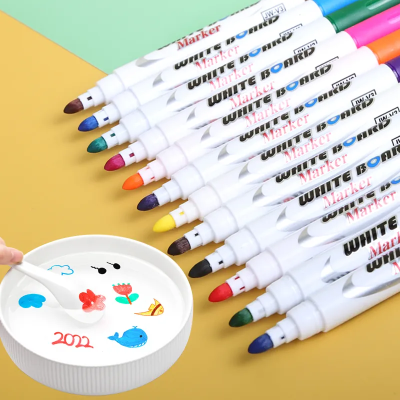 12 Colors Magical Water Painting Pen Magic Doodle Drawing Pens