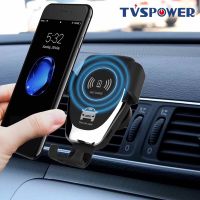 Gravity Induction Car Qi Wireless Charger For iPhone XS 11 Max XR 8 Fast Charging Air Vent Phone Holder For Samsung Note S9 S8