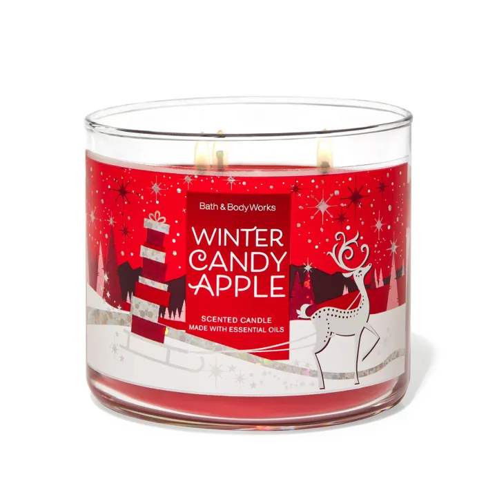 bath and body works apple candle