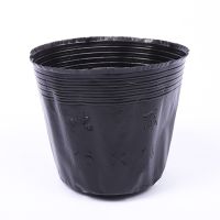 Black 500Pack Nursery Seedling Flower Pot Plastic Thick Seed Start Germination Pot for Plant Propagation and Seeding