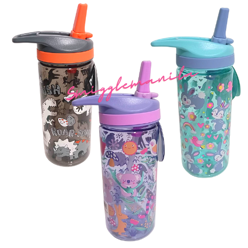 Smiggle Authentic Animalia Collection Junior Drink Bottles Kids Tumbler ...