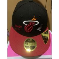 ✶☑ หมวก 59fifty ใหม่ Era Miami Heat X Staple Brand ใหม่ / new / gress 100