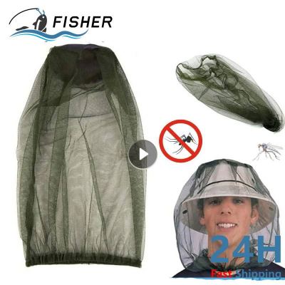 Summer Fishing Cap Insect-Proof Mosquito Cap Mesh Top Net Face Protector Sunshade Outdoor Hunting Camping Hat Neck Head Cover Towels