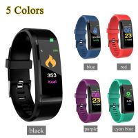 ◙❉✉ ID115 HR Plus Smart Bracelet Waterproof Sport Blood Pressure Fitness Tracker Band Heart Rate Monitor Wristband