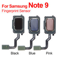 Original สำหรับ Samsung Galaxy Note 9 N960F N960U N9600 Ds ปุ่ม Home Touch ID Back ลายนิ้วมือเซนเซอร์ปุ่มกด Flex Cable Repair